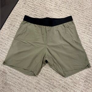 Men's Olive Green Shorts
